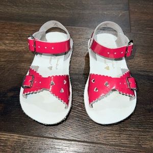 Sun-San Surfer Salt Water Sandal Toddler Size 6. Pink.